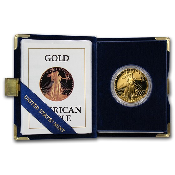 1987-W 1 oz Proof Gold American Eagle (w/Box & COA) 1987-W 1 oz Proof Gold American Eagle (w/Box & COA)
